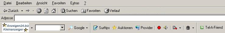 Erkl�rung zur Anzeigen24.biz Toolbar